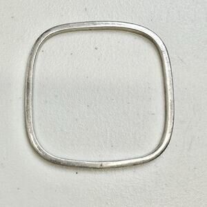 Vintage Square Shaped 925 Sterling Silver Bracelet Signed MS?